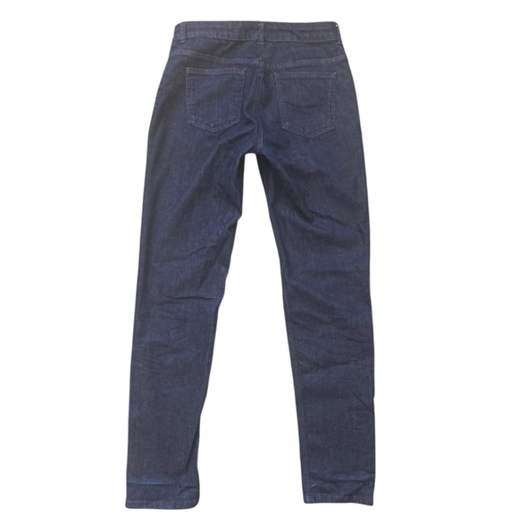 Longchamp Straight Leg Denim Jeans Blue Women’s Size 36 - Picture 6 of 12